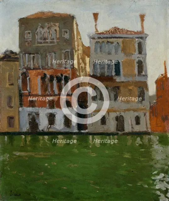 Palazzo Eleonora Duse, Venice, c1901. Creator: Walter Richard Sickert.