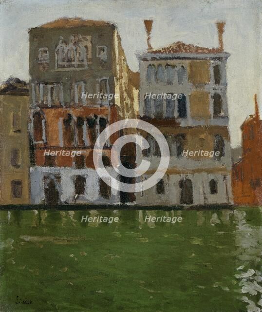 Palazzo Eleonora Duse, Venice, c1901. Creator: Walter Richard Sickert.