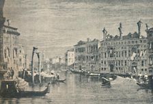 Palazzo Mocenigo 1830, (1925). Creator: Robert Wallis