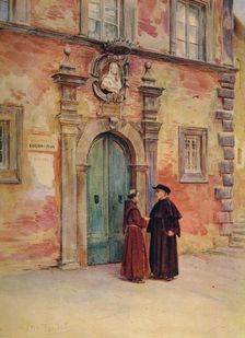 Palazzo Negroni, Montepulciano c1900 (1913). Artist: Walter Frederick Roofe Tyndale