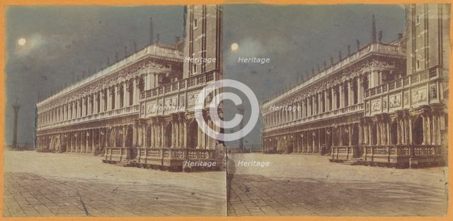 Palazzo Reale/Palace, Venice, about 1865. Creator: Unknown.