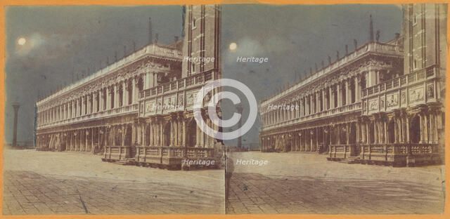 Palazzo Reale/Palace, Venice, about 1865. Creator: Unknown.