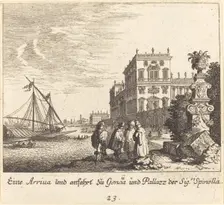 Palazzo Spinolla, Genoa, 1681. Creator: Melchior Küsel