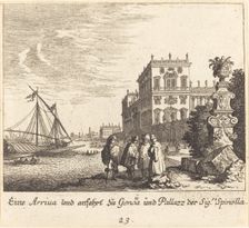 Palazzo Spinolla, Genoa, 1681. Creator: Melchior Küsel