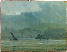 Pale Blue Landscape, n.d. Creator: Louis Michel Eilshemius