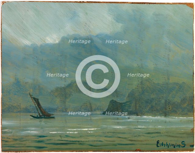 Pale Blue Landscape, n.d. Creator: Louis Michel Eilshemius.