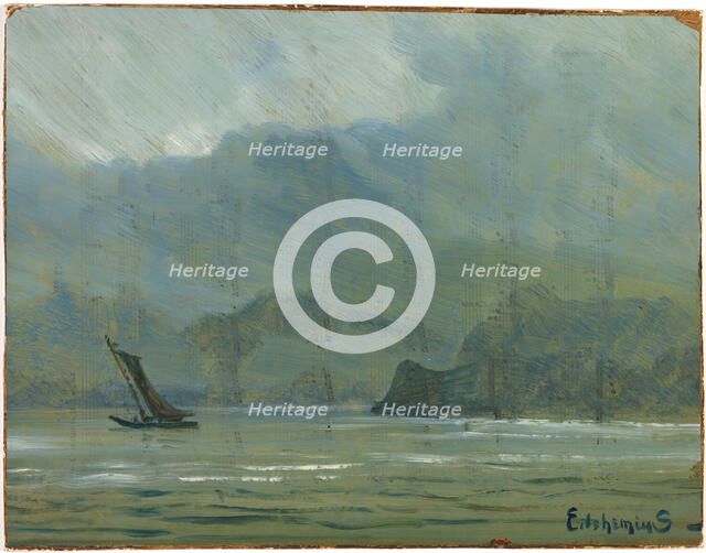 Pale Blue Landscape, n.d. Creator: Louis Michel Eilshemius.