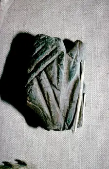 Paleolithic Polishing Stone for Sharpening Bone Harpoons from Dordogne, c50,000BC-c10,000 BC