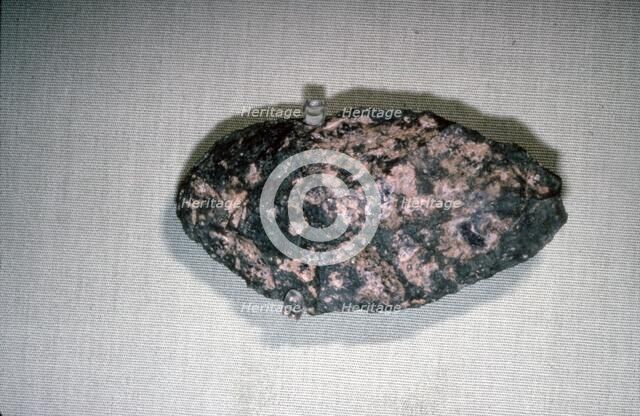 Paleolithic Quartz Flake Tool from Olduvai, 1 to 2 million years old. Artist: Unknown.