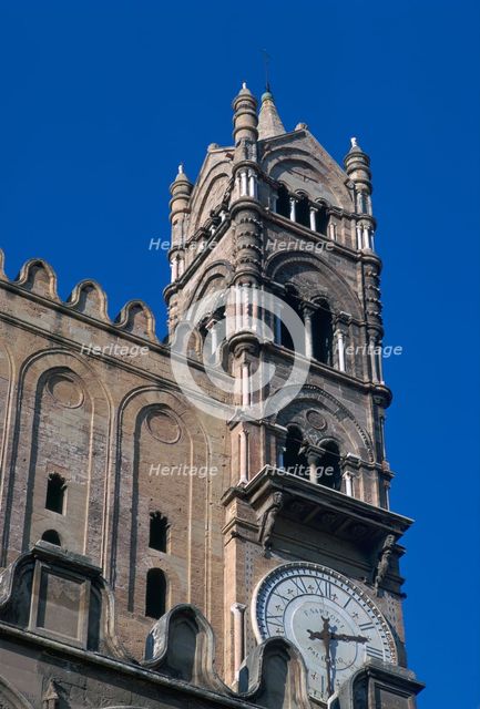 Palermo Cathedral in Sicily, 12th century. Artist: Unknown