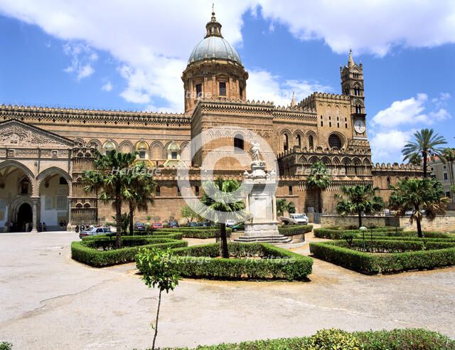 Palermo Cathedral, Sicily, Italy
