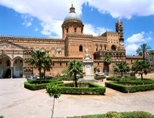 Palermo Cathedral, Sicily, Italy. Creator: Peter Thompson