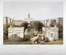 Palestine Place, Bethnal Green, London, c1840. Artist: F Jones