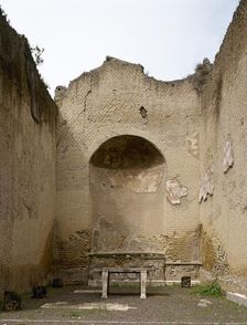 Palestra (outdoor gymnasium), Herculaneum, Campania, Italy, 2002. Creator: LTL