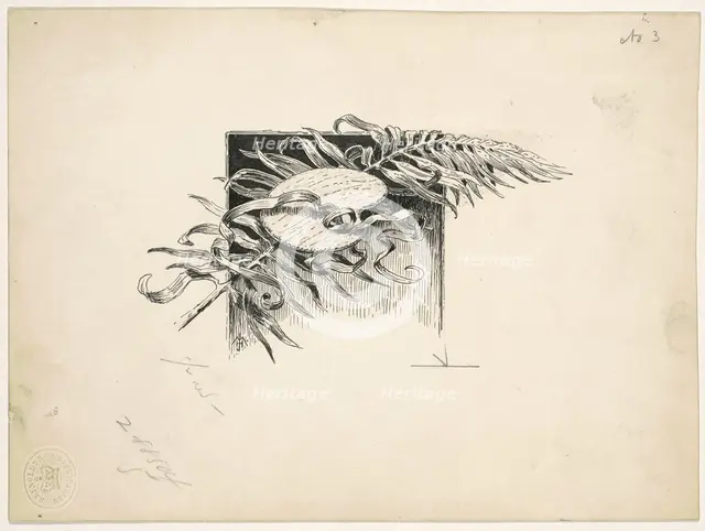 Palette, 1890-1891. Creator: James Henry Moser.