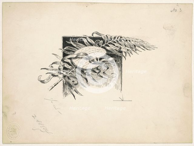 Palette, 1890-1891. Creator: James Henry Moser.
