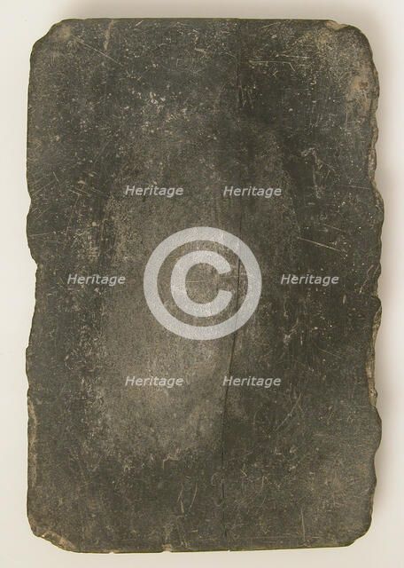 Palette, Coptic, 4th-7th century. Creator: Unknown.