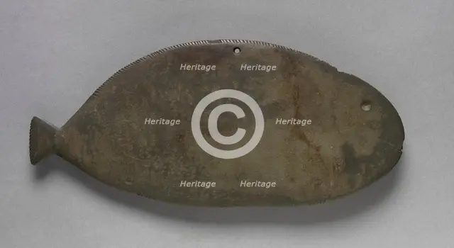 Palette in the Form of a Fish, c. 3500-2950 BC. Creator: Unknown.