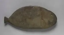 Palette in the Form of a Fish, c. 3500-2950 BC. Creator: Unknown