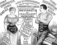 Pall Mall Electric Association's Electropathic Belt, 1883. Creator: Unknown