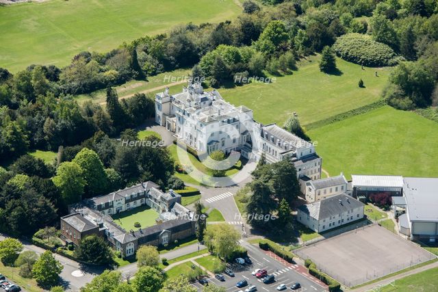 Palladian villa now Radnor House Sevenoaks School (formerly Combe Bank School), Kent, 2019. Creator: Damian Grady.