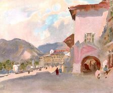 Pallanza, Lago Maggiore 1892, (c1900). Creator: Unknown