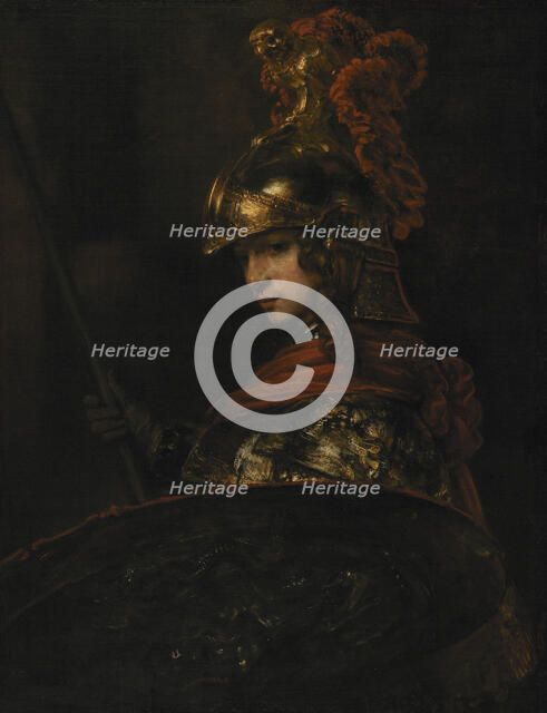 Pallas Athena, c1657 . Creator: Rembrandt van Rhijn (1606-1669).