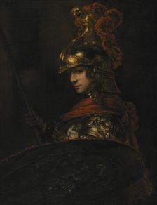 Pallas Athena, c1657 . Creator: Rembrandt van Rhijn (1606-1669)