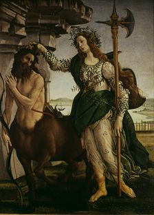 Pallas and the Centaur by Sandro Botticelli
