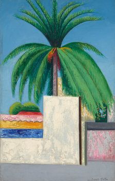 Palm Tree, c1930. Creator: Stella, Joseph (1877-1946)