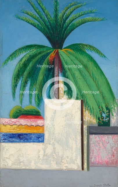 Palm Tree, c1930. Creator: Stella, Joseph (1877-1946).