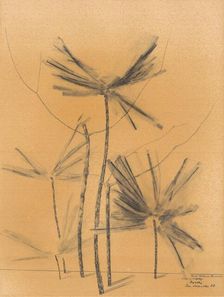 Palm trees, 1938. Creator: Jindrich Styrsky