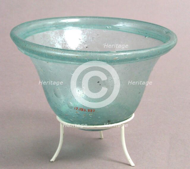 Palm Cup, Frankish, 7th-8th century. Creator: Unknown.