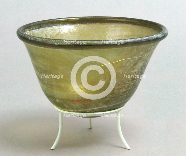 Palm Cup, Frankish, 7th-8th century. Creator: Unknown.