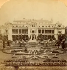 Palm Gardens, Frankfort, Germany 1894. Creator: Bert Underwood