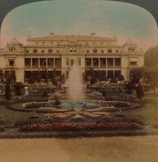 Palm Gardens, Frankfort, Germany 1894. Artists: Elmer Underwood, Bert Elias Underwood