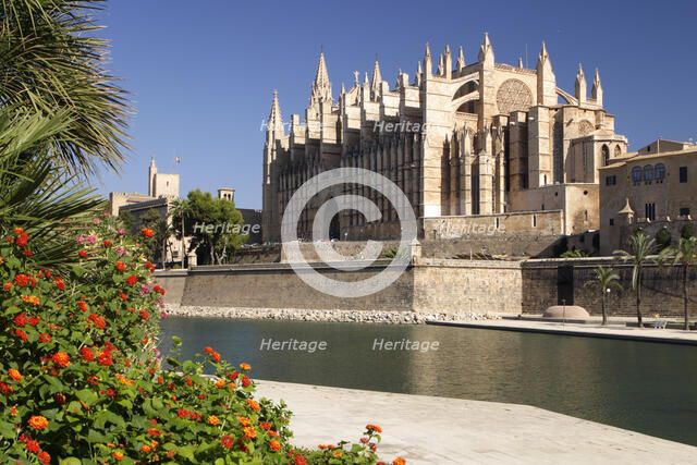 Palma Cathedral, Mallorca, Spain.