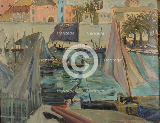 Palma antigua, 1924. Creator: Acke Sjostrand.