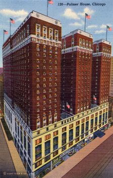 Palmer House hotel, Chicago, Illinois, USA, 1941