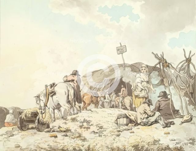 Palmerston Fair - No 2, 1782. Creator: Francis Wheatley.
