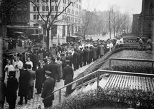 Pan American Mass. - Thanksgiving Day At St. Patrick's. Choir, 1912. Creator: Harris & Ewing