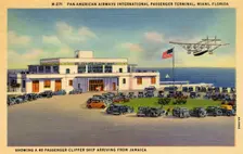 Pan-American Airways international passenger terminal, Miami, Florida, USA, 1934