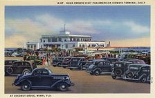 Pan-American Airways terminal, Dinner Key, Coconut Grove, Miami, Florida, USA, 1937