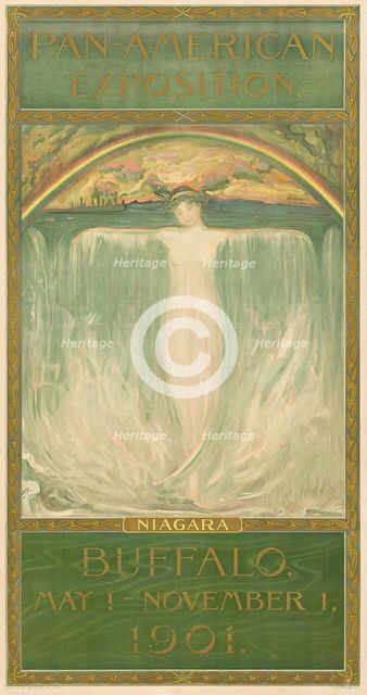 Pan American Exhibition, Buffalo. Niagara, 1901. Creator: Rumsey Cary, Evelyn (1855-1924).