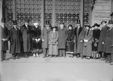 Pan American Scientific Congress - Costa Rican Deln.; Guillermo E. Gonzales And Joaquin F..., 1915. Creator: Harris & Ewing