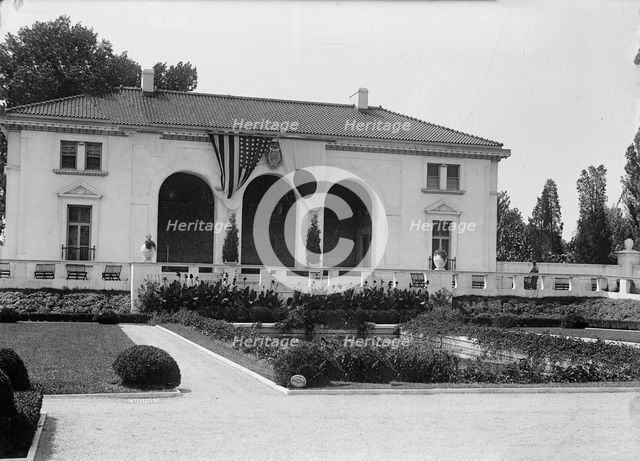 Pan American Union Annex, 1917. Creator: Harris & Ewing.