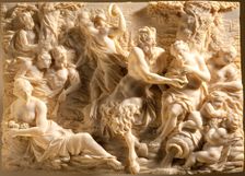 Pan and Nymphs, between c.1690 and c.1695. Creator: Ignaz Elhafen