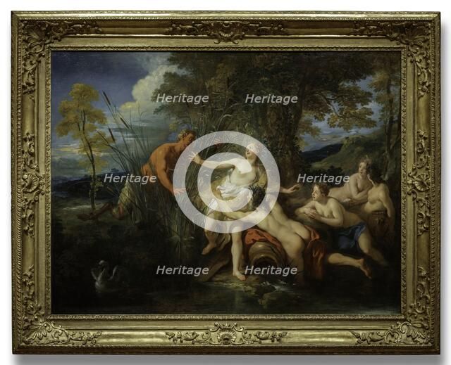 Pan and Syrinx, 1720. Creator: Jean François de Troy (French, 1679-1752).