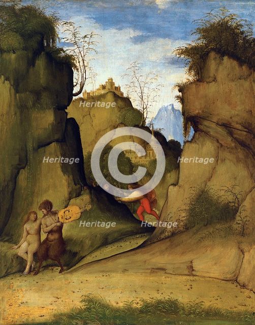 Pan and Syrinx.