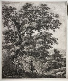 Pan and Syrinx. Creator: Anthonie Waterloo (Dutch, 1609/10-1690)